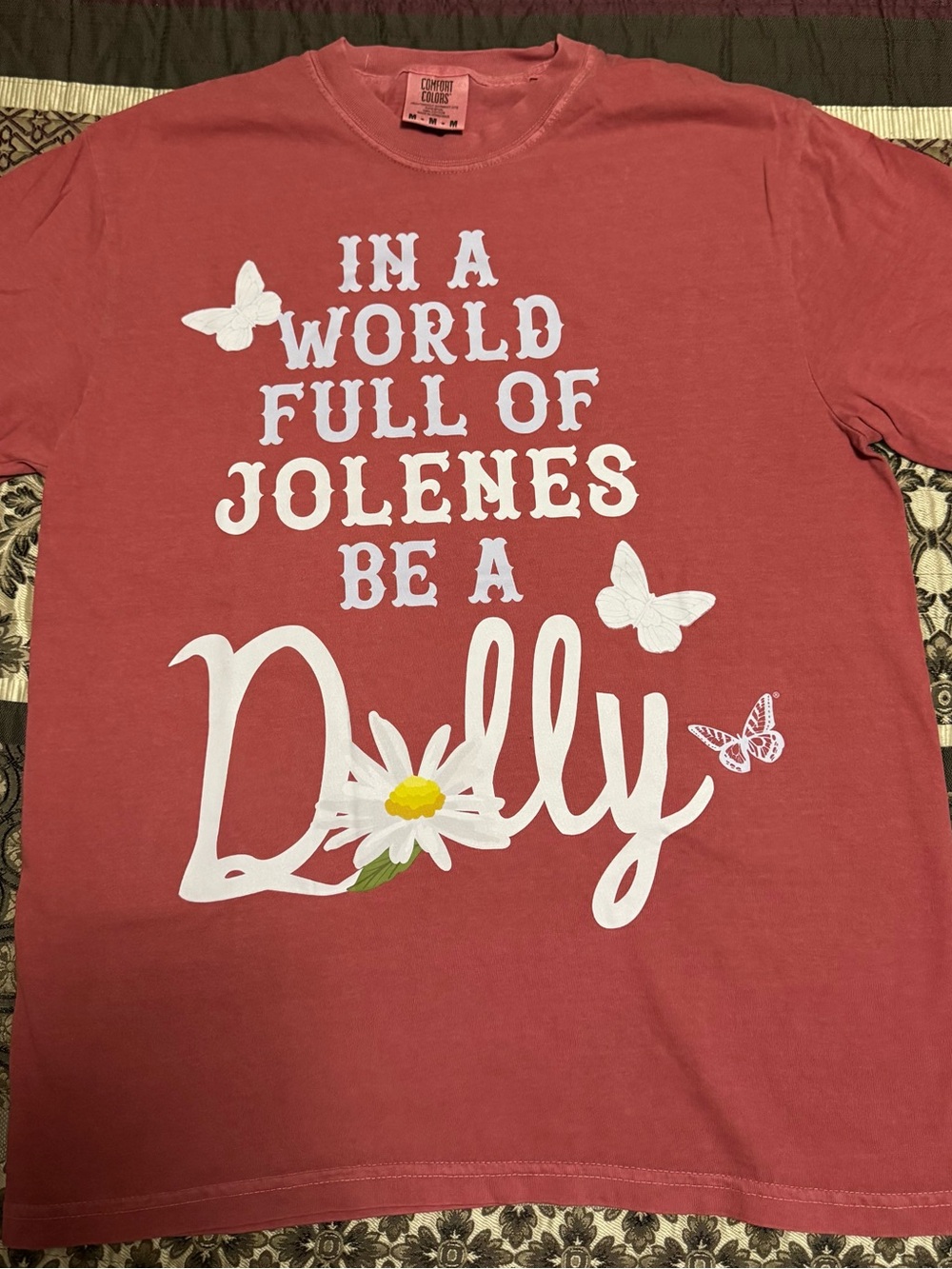 Girls' Pink 'Be a Dolly' Graphic Tee